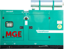 Дизельная электростанция MGE P60CS в кожухе с АВР