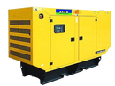 Дизельный генератор Aksa APD-110C в кожухе с АВР