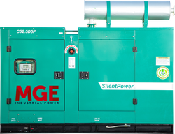 Дизельная электростанция MGE P60CS в кожухе с АВР