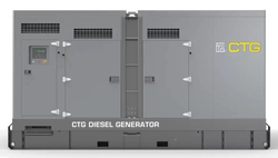 Дизельная электростанция CTG 550C в кожухе с АВР