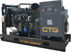 Дизельный генератор CTG AD-345RE с АВР