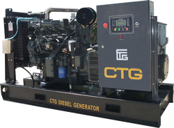 Дизельный генератор CTG AD-385WU с АВР