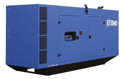 Дизельный генератор SDMO D550 в кожухе