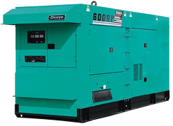 Дизельный генератор Denyo DCA-610SPM с АВР
