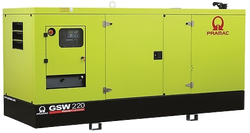 Дизельная электростанция Pramac GSW 220 P в кожухе с АВР