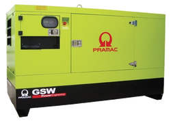 Дизельный генератор Pramac GSW 30 P AUTO в кожухе